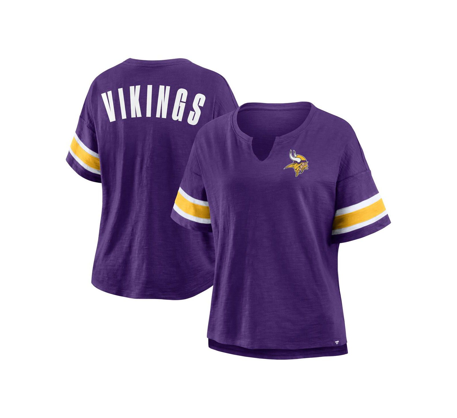 Fanatics Женская футболка Minnesota Vikings Redzone Curl Route, фиолетовая