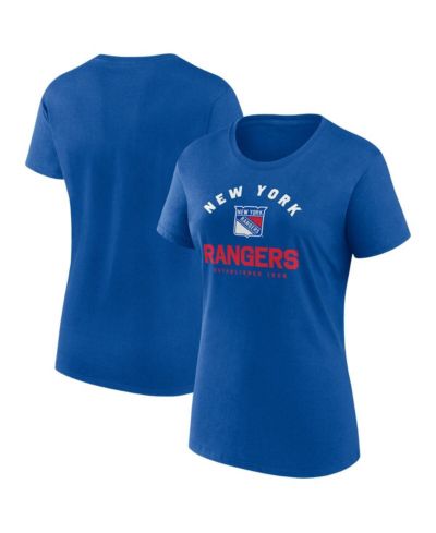 Logo Athletic Женская футболка New York Rangers Blue