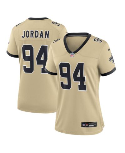 Nike Women's Cameron Jordan Gold New Orleans Saints Gameday Golds Alternate Game Player Jersey