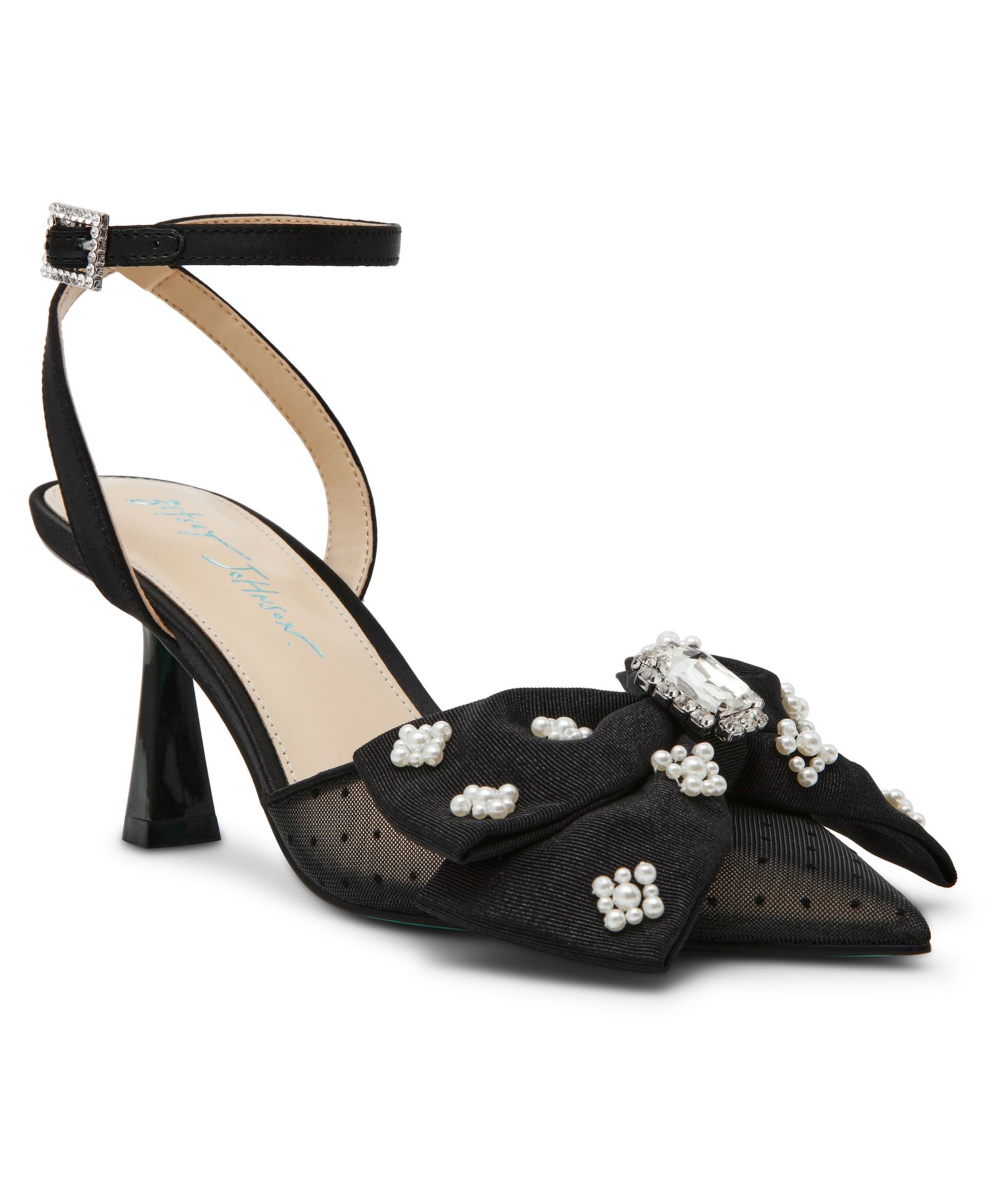 Betsey Johnson Women's Mark Bow Stiletto Heel Pumps