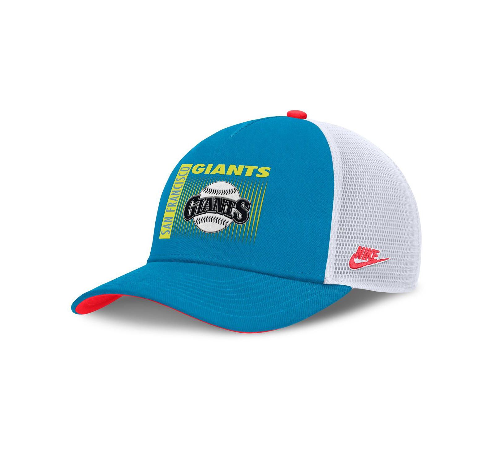 Мужская кепка Nike San Francisco Giants Neon 90s Rise Structured Performance с регулировкой