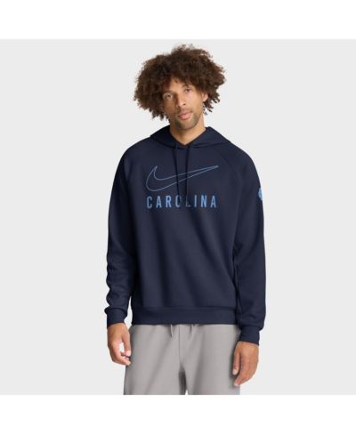 Nike Men's Navy North Carolina Tar Heels Premium Raglan Performance Pullover Hoodie