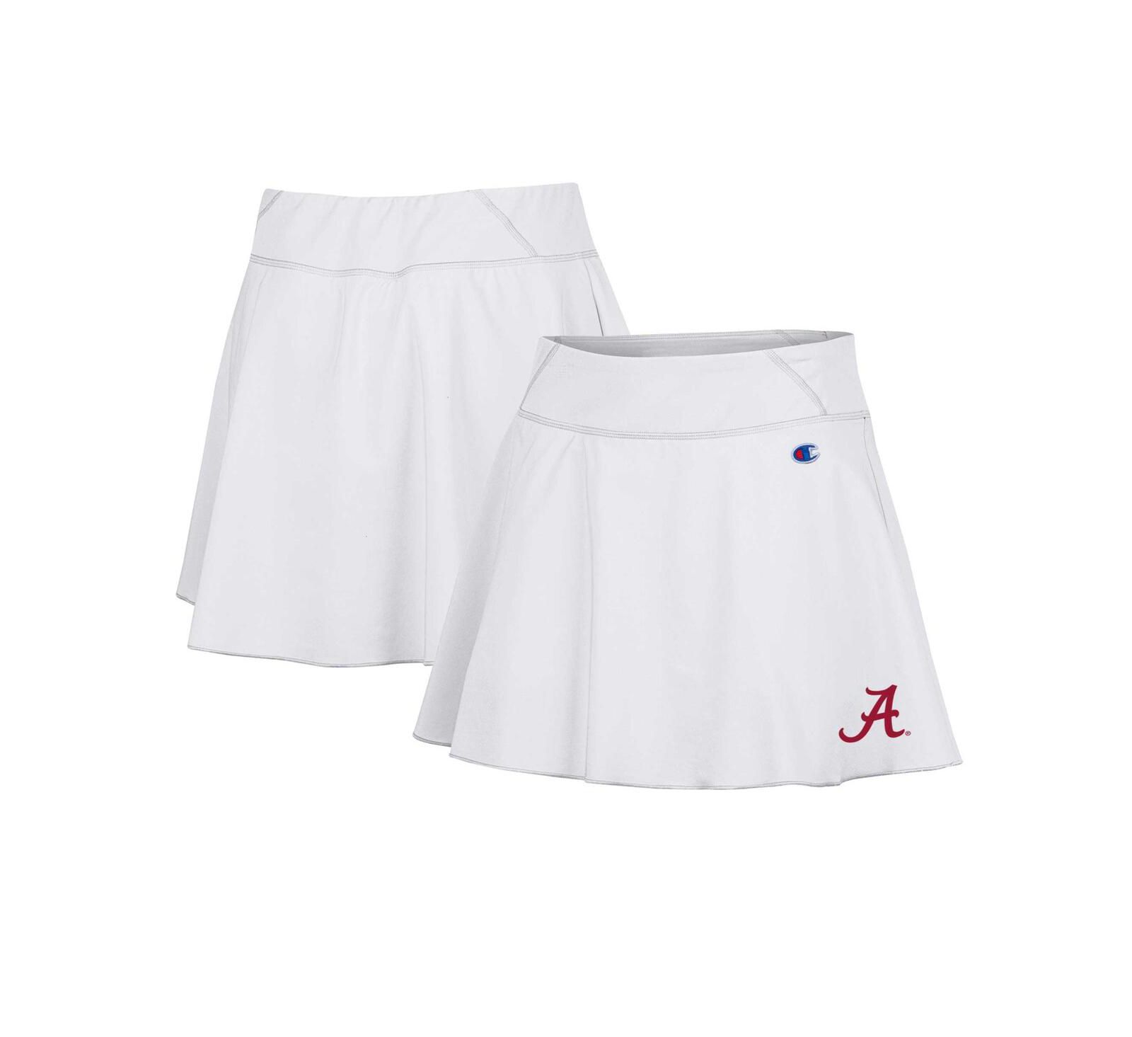 Женский Champion Alabama Crimson Tide Tailgate Soft Touch юбка-шорты белая