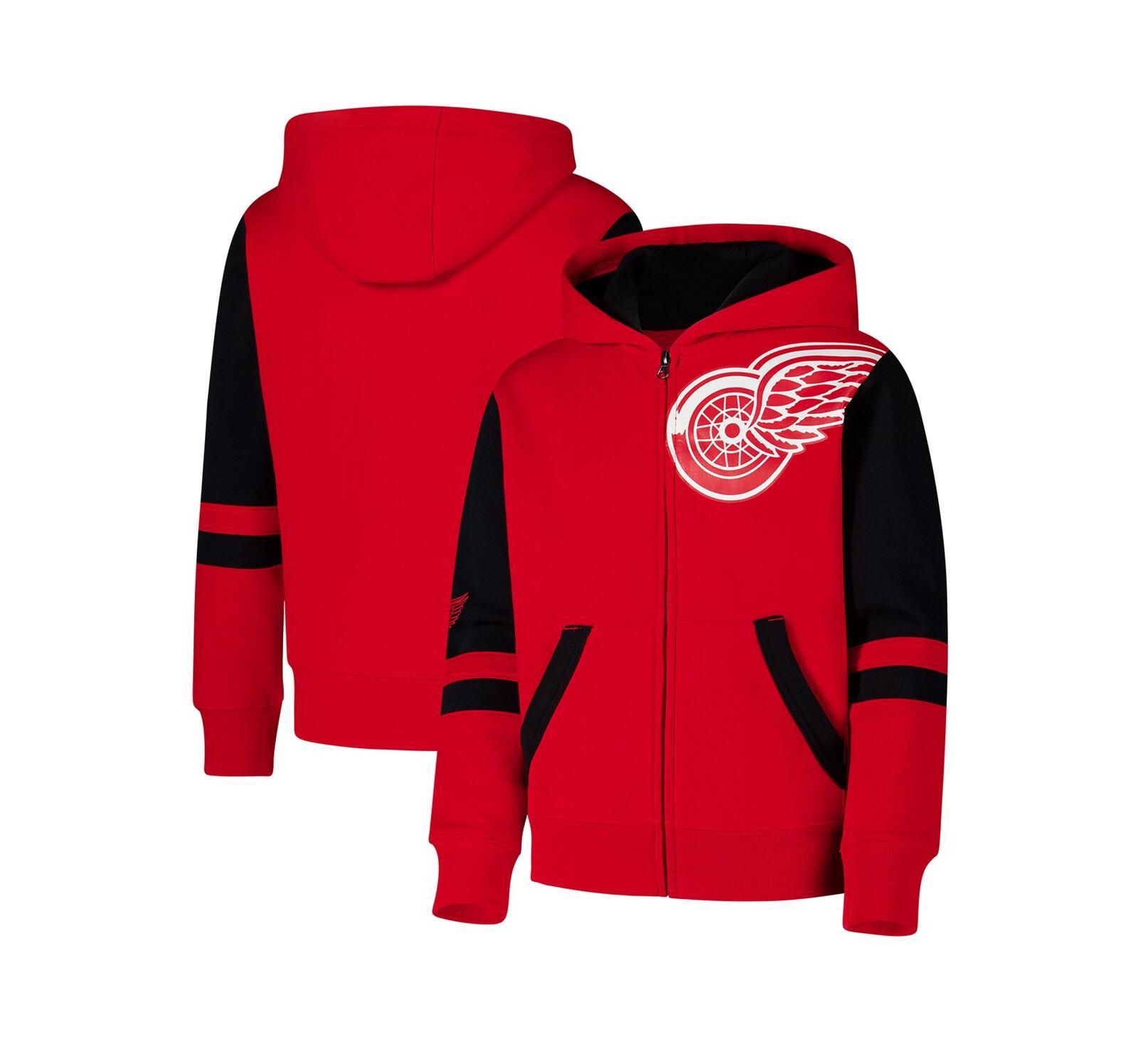 Худи Outerstuff для мальчиков и девочек Red Detroit Red Wings Full Zip