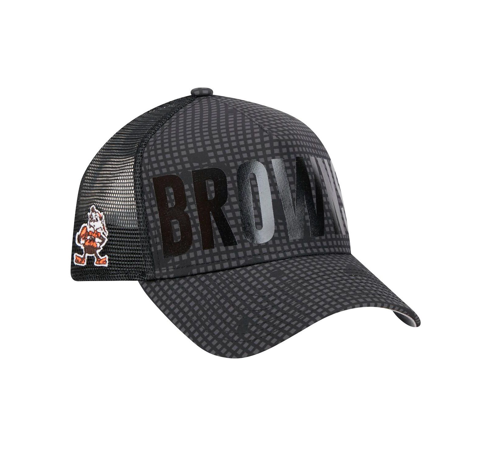 New Era Мужская кепка A-Frame Trucker 9FORTY Cleveland Browns Black