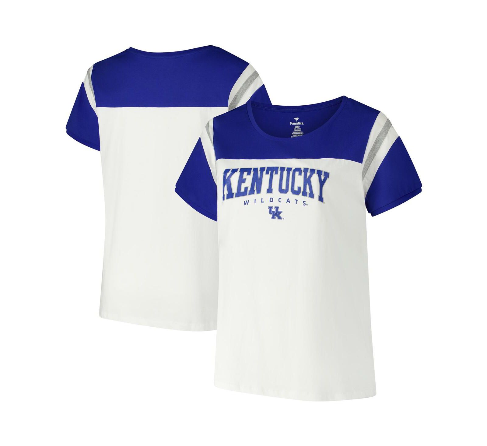 Женская футболка Fanatics Kentucky Wildcats Winning Gear Plus Size, белая