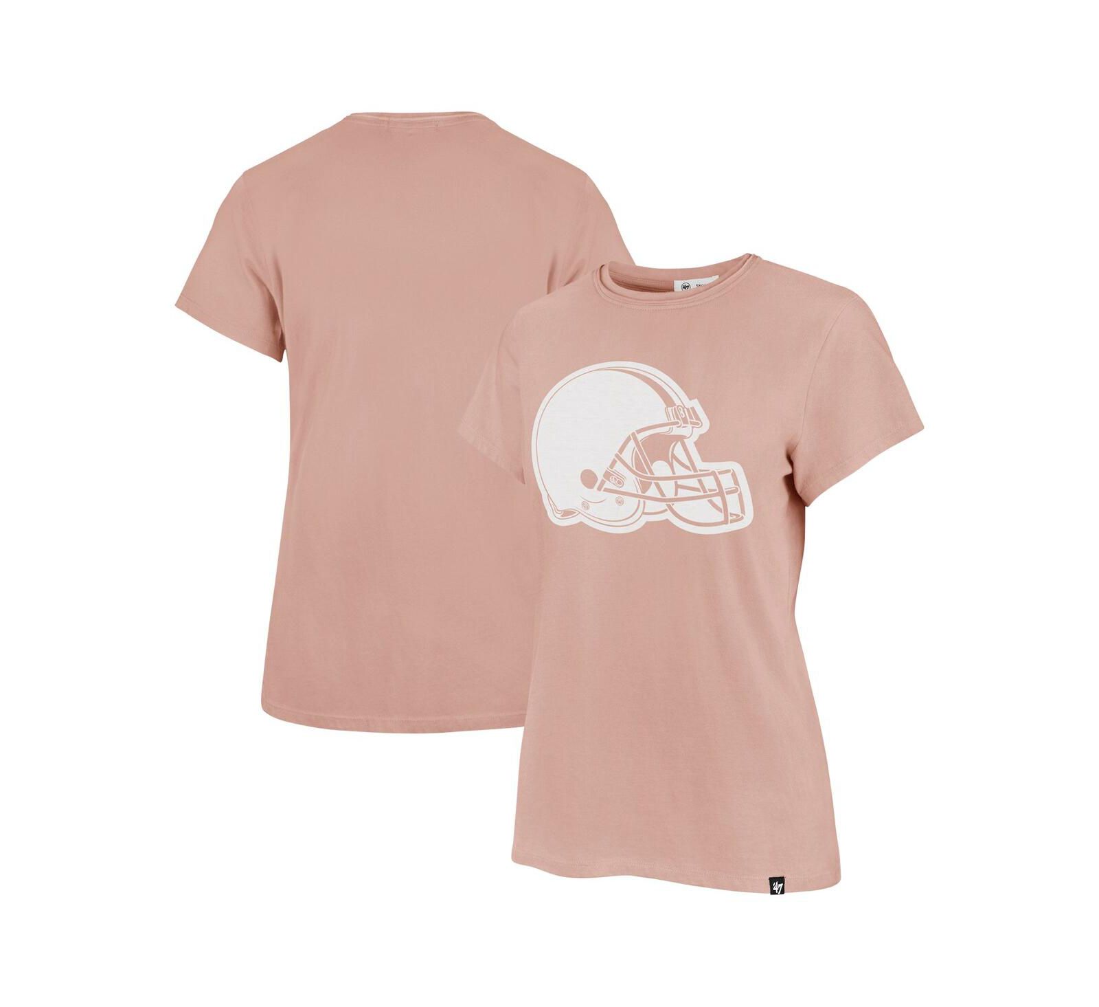 '47 Brand Женская футболка Cleveland Browns Premier Frankie, Light Pink