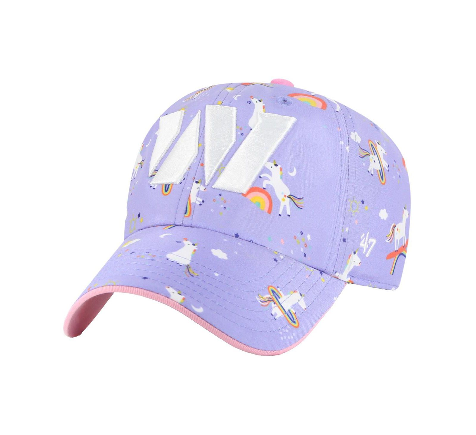 '47 Brand детская регулируемая кепка Washington Commanders Unicorn Clean Up