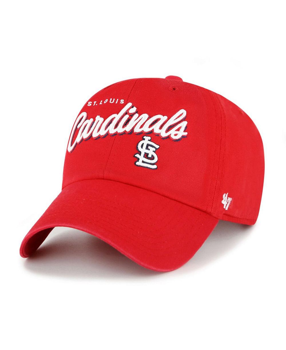 '47 Brand Женская красная кепка St. Louis Cardinals Ariana Clean Up Adjustable