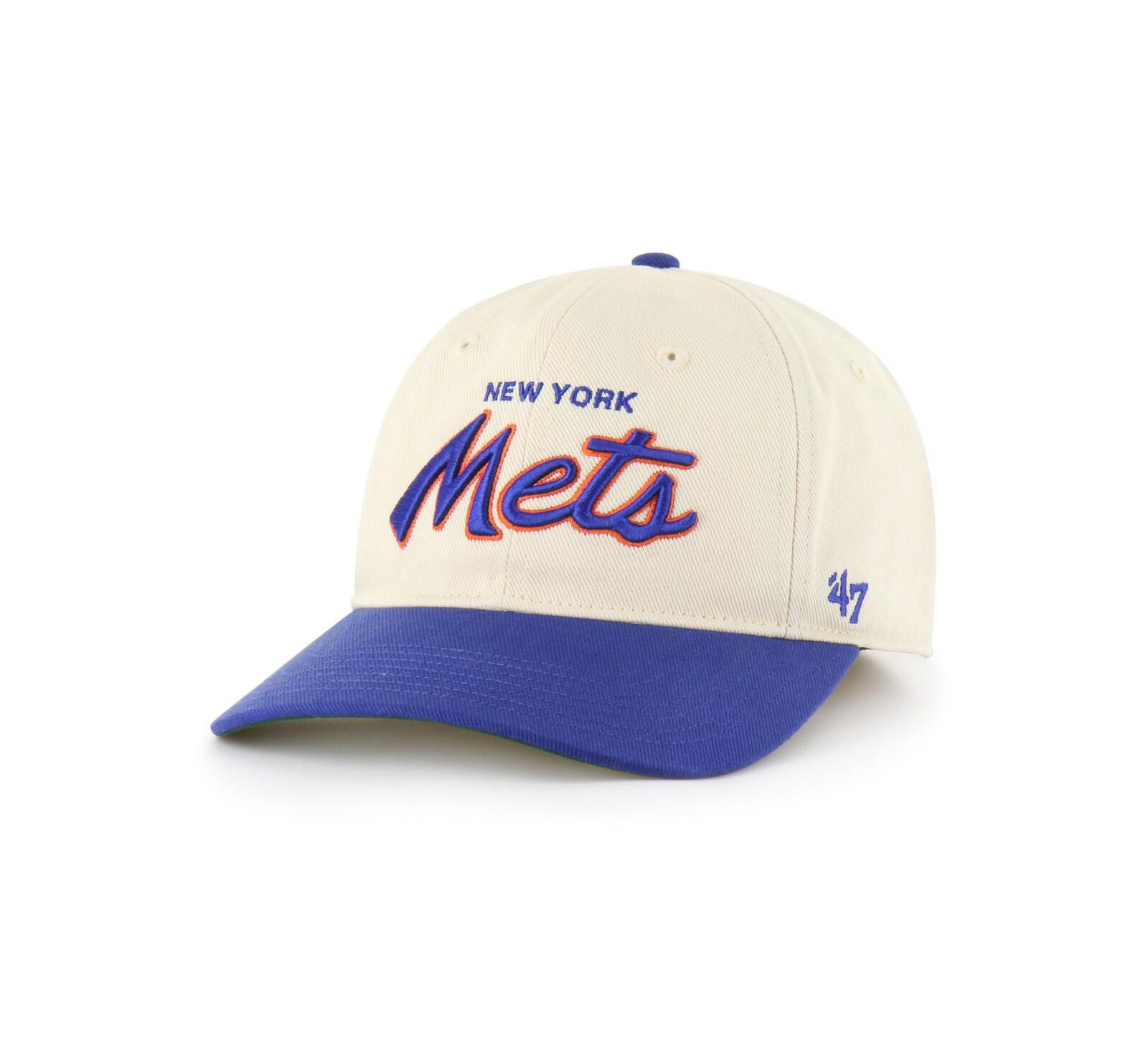 Мужская кепка '47 Brand Natural New York Mets Crosstown Franchise Fitted