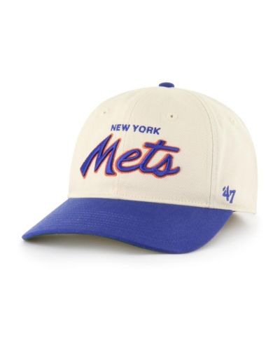 Мужская кепка '47 Brand Natural New York Mets Crosstown Franchise Fitted