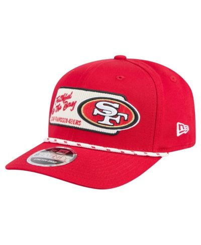 New Era Мужская кепка 9SEVENTY Stretch-Snap Scarlet San Francisco 49ers Chant