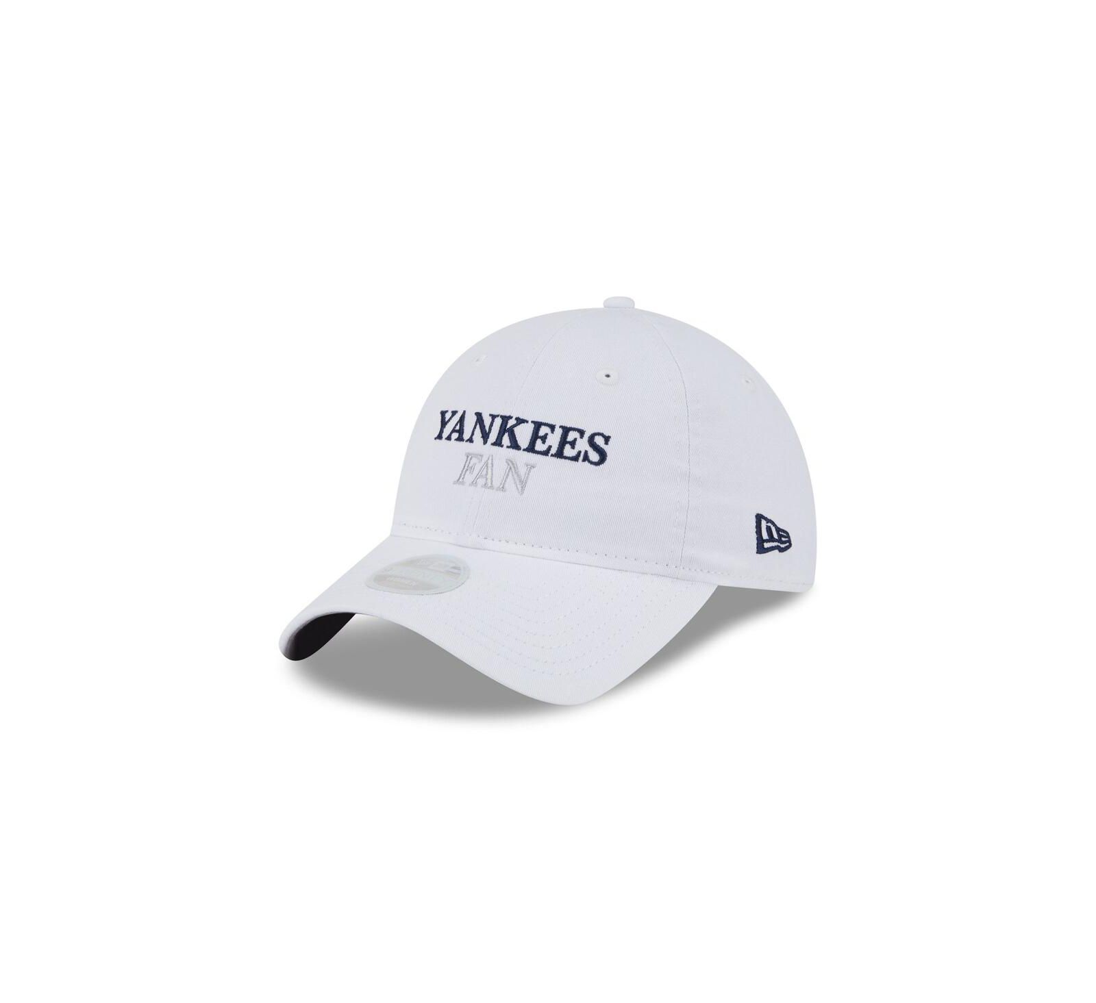 New Era Женская белая кепка New York Yankees Team Fan 9TWENTY