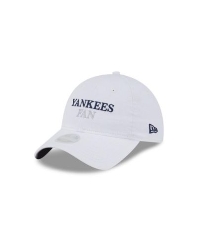 New Era Женская белая кепка New York Yankees Team Fan 9TWENTY