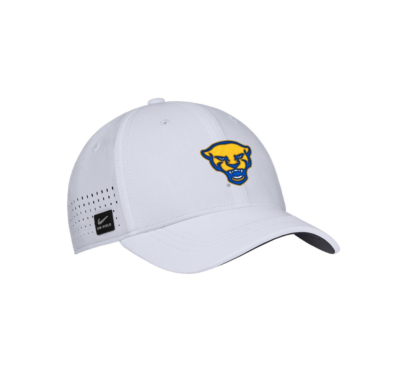 Кепка Nike Men's White Pitt Panthers 2025 On-Field Performance Flex