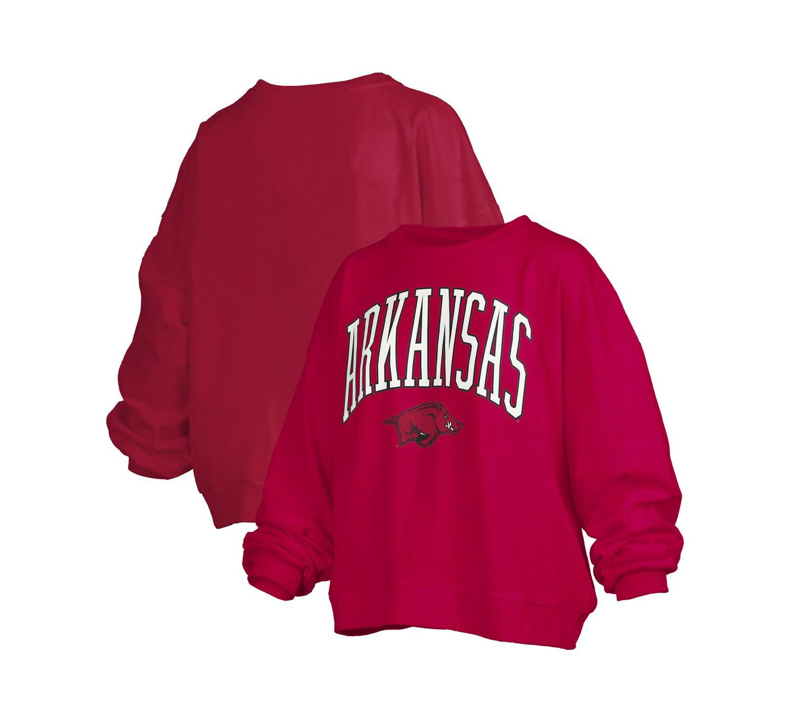 Pressbox Женский свитшот Arkansas Razorbacks