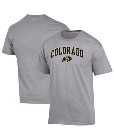 Champion Мужская футболка с логотипом Colorado Buffaloes Heather Gray