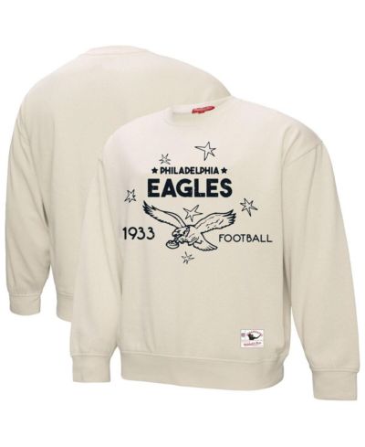 Женская футболка Fanatics Cream Philadelphia Eagles Plus Size Shooting Star Pullover