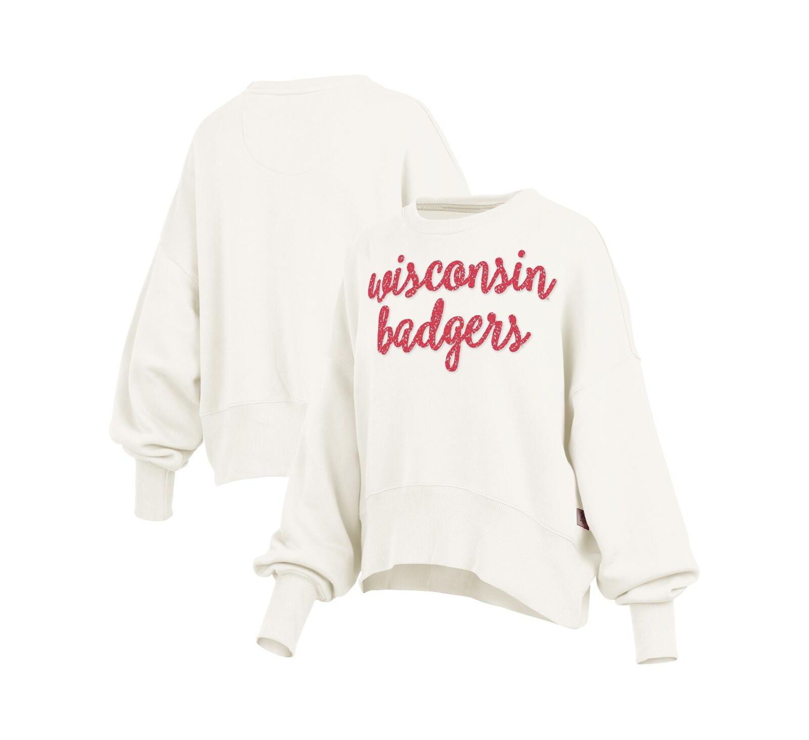 Pressbox Женский оверсайз свитшот Wisconsin Badgers
