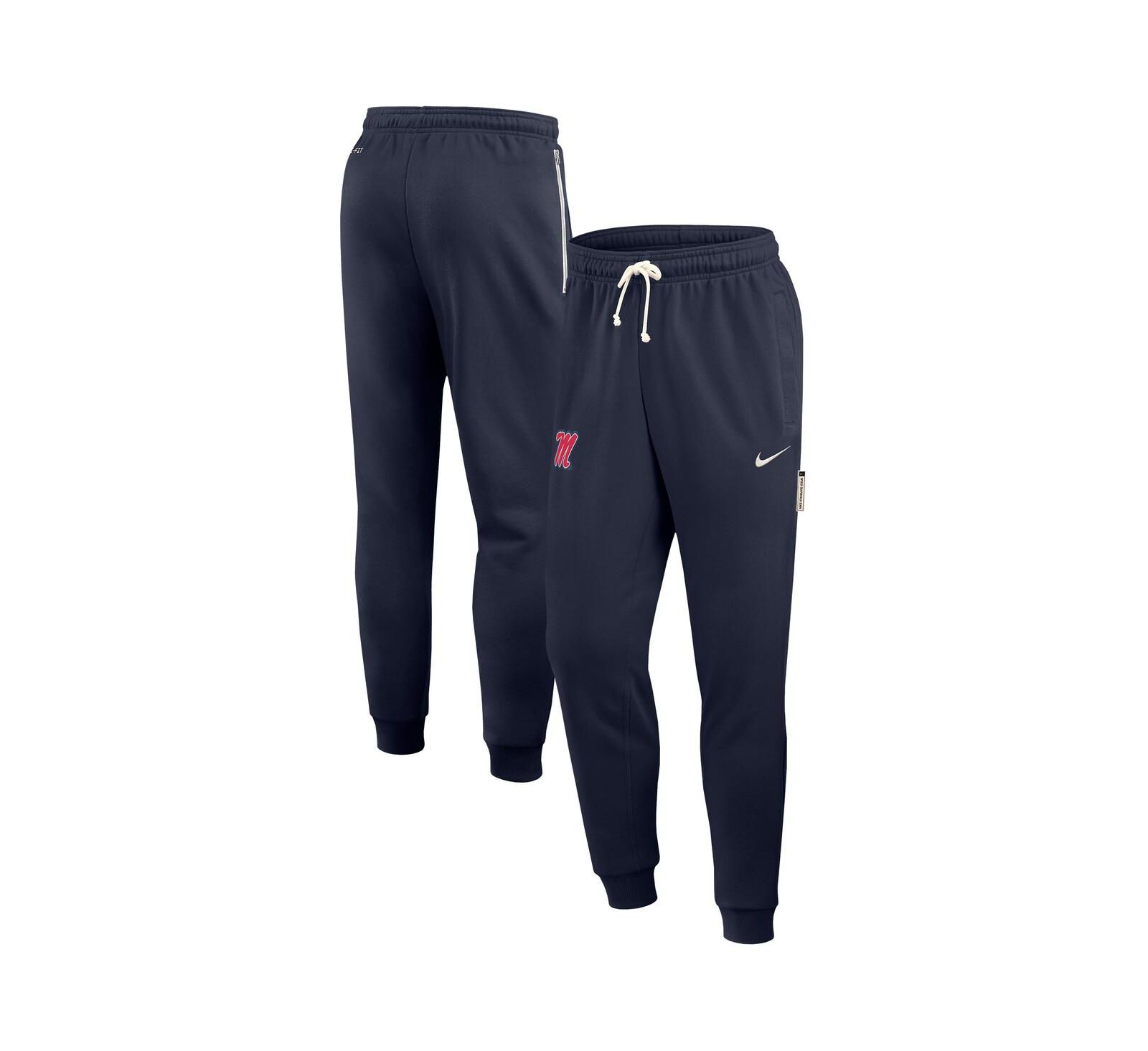 Nike Men's Navy Ole Miss Rebels 2025 Sideline Performance Taper Pants