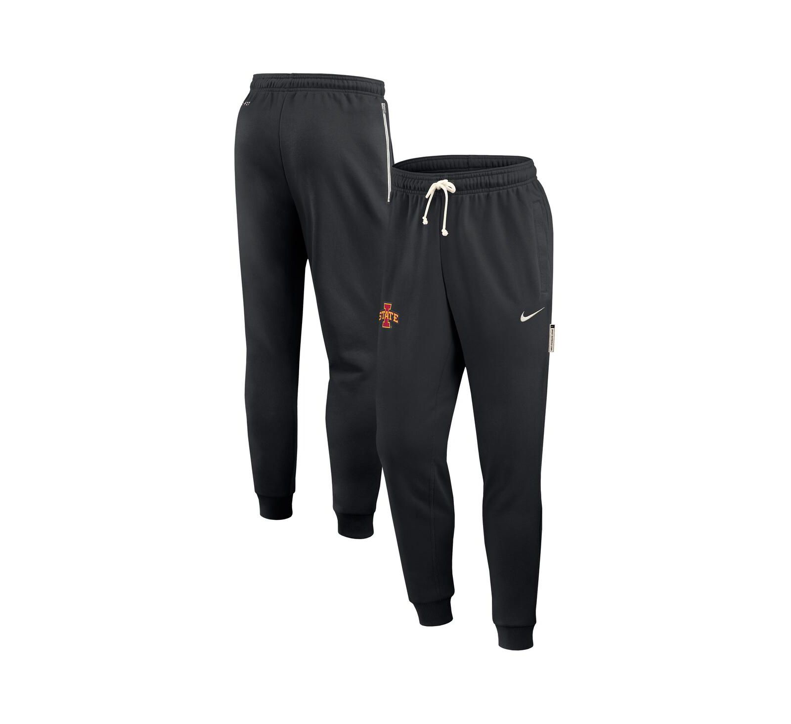 Nike Men's Black Iowa State Cyclones 2025 Sideline Performance Taper Pants