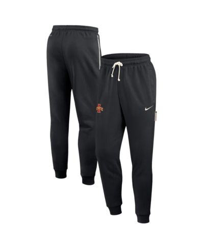 Мужские спортивные брюки Nike Iowa State Cyclones 2025 Sideline Performance Taper, черные