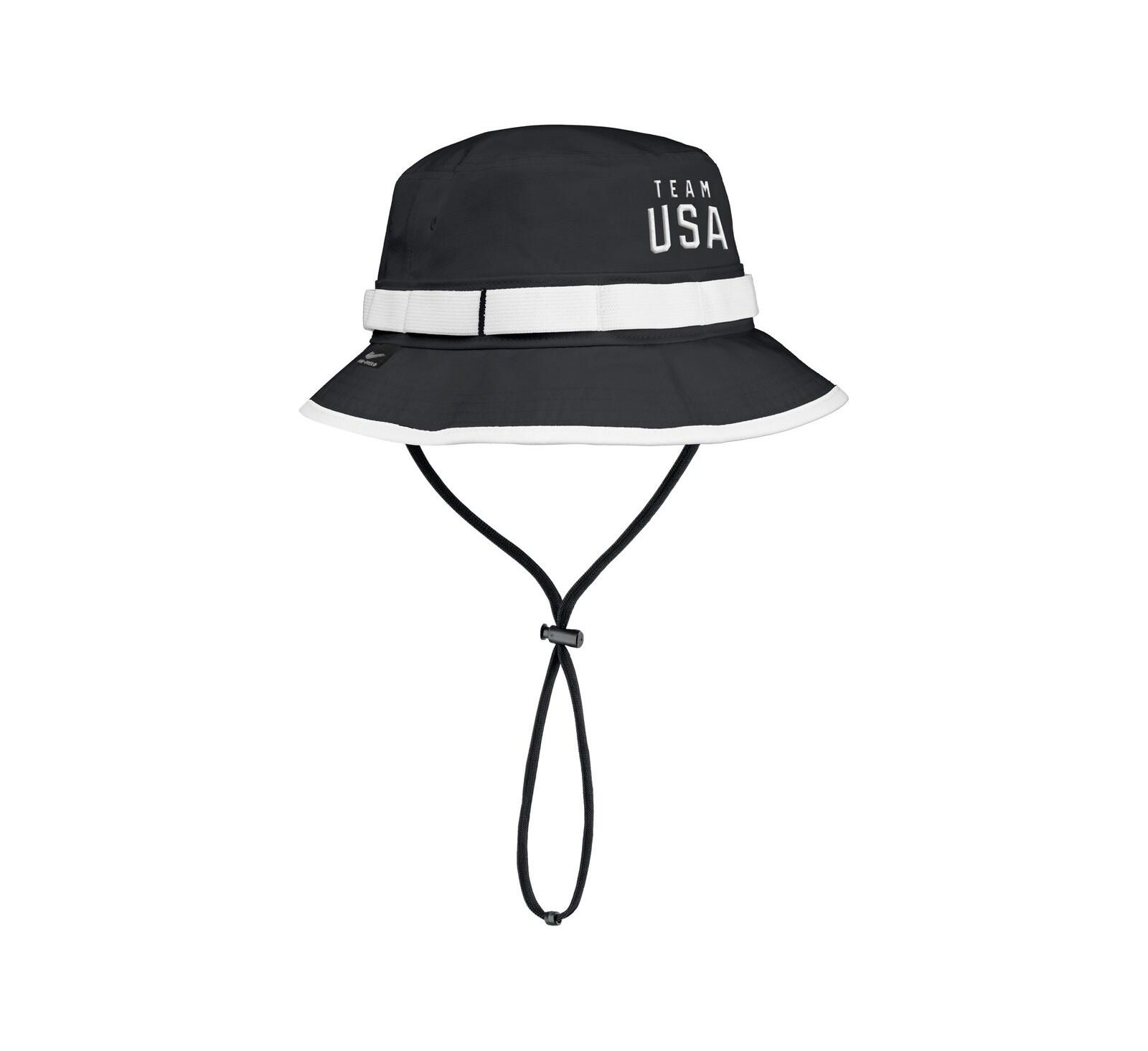 Кепка Nike Men's Black Team USA Apex Sideline On-Field Dri-FIT Boonie