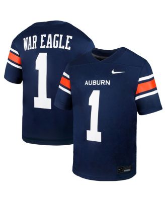 Nike Big Boys and Girls 1 Navy Auburn Tigers Untouchable Replica Game Jersey