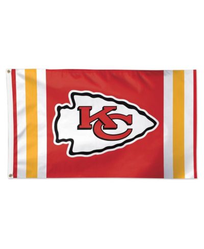 Wincraft Kansas City Chiefs 3' x 5' Vertical Stripes Deluxe Single-Sided Flag