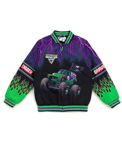Monster Jam куртка-бомбер для малышей Monster Jam Zip Up Varsity