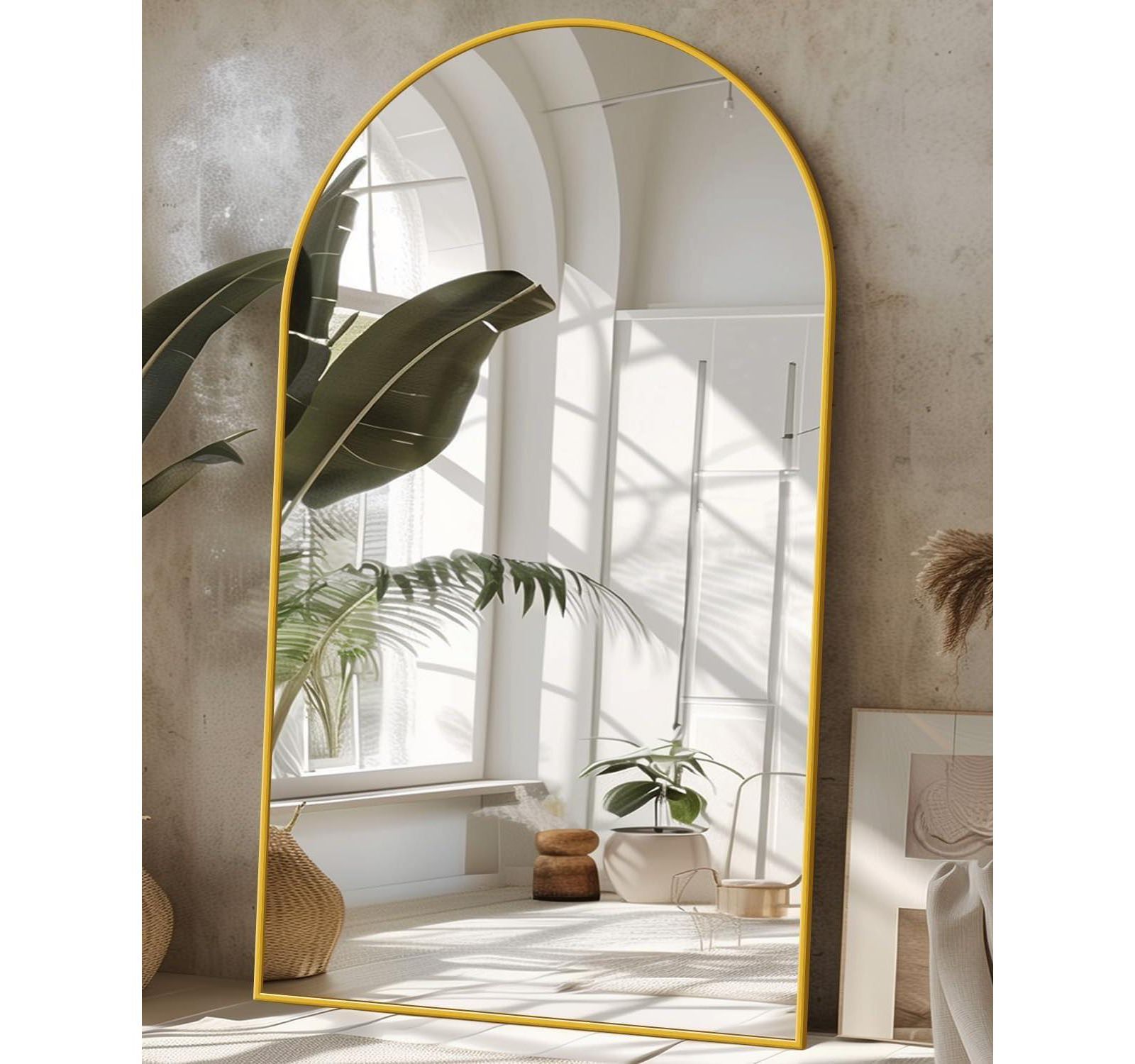 Зеркало Antok Full Length Floor Mirror Gold