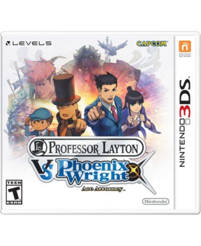 Professor Layton vs Phoenix Wright Ace Attorney Standard Edition Nintendo 3DS