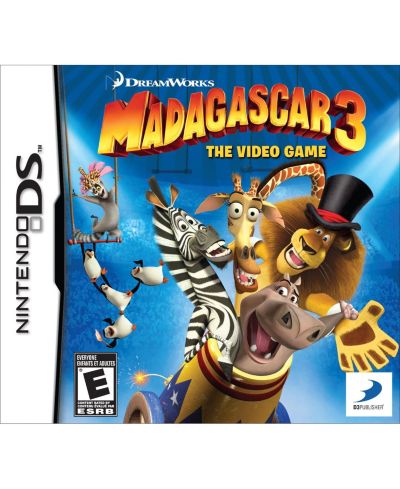 Игра D3 Publisher Madagascar 3: The Video Game - Nintendo DS