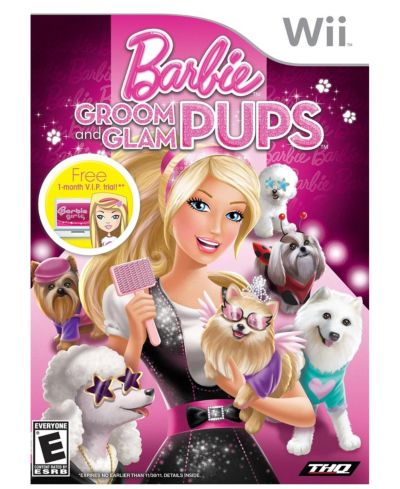Barbie Groom and Glam Pups - Nintendo Wii