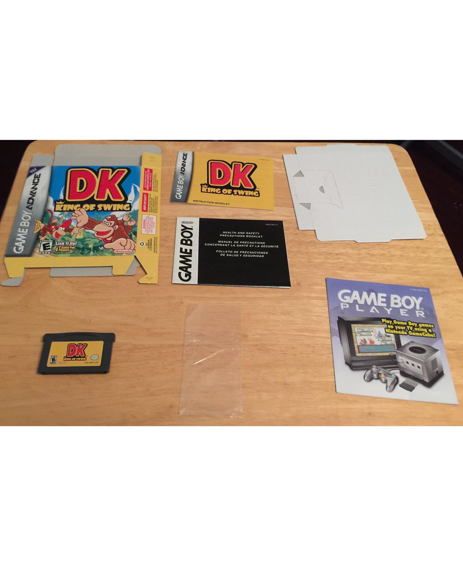 Nintendo Donkey Kong King of Swing - Game Boy Advance