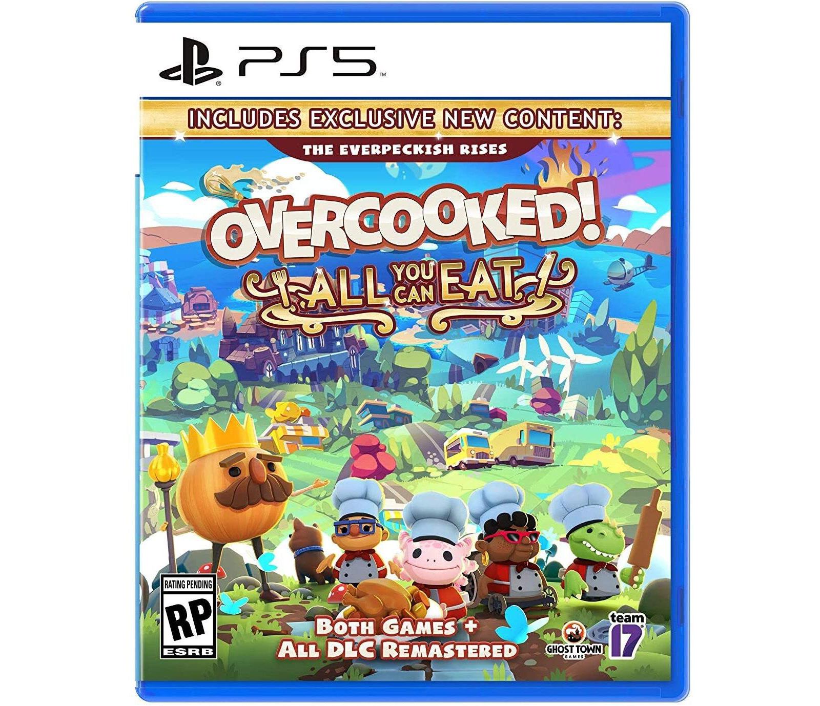 Overcooked! All You Can Eat Definitive Edition Online Multiplayer PlayStation 5