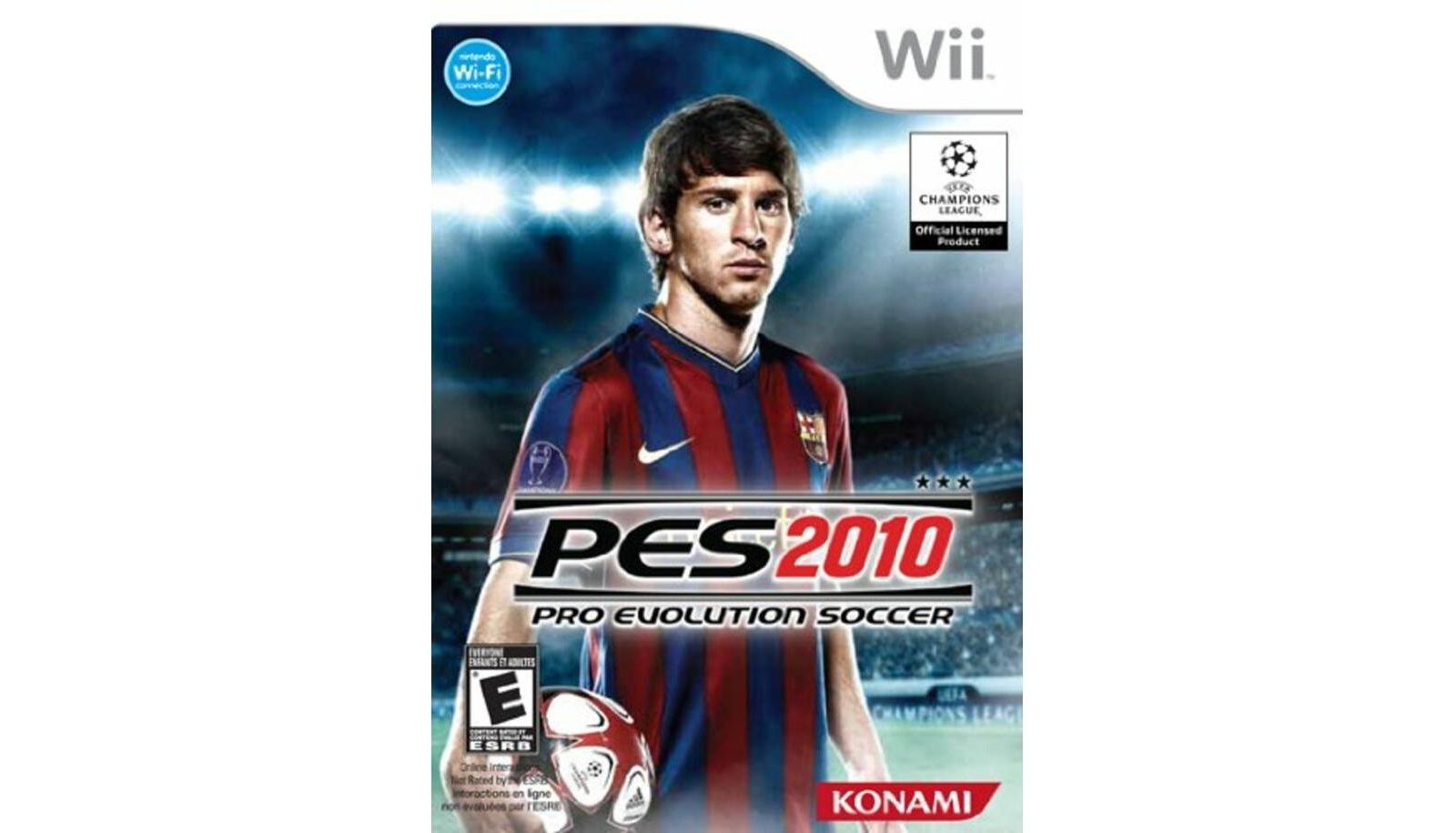 Pro Evolution Soccer 2010 UEFA Champions League стандартное издание Nintendo Wii