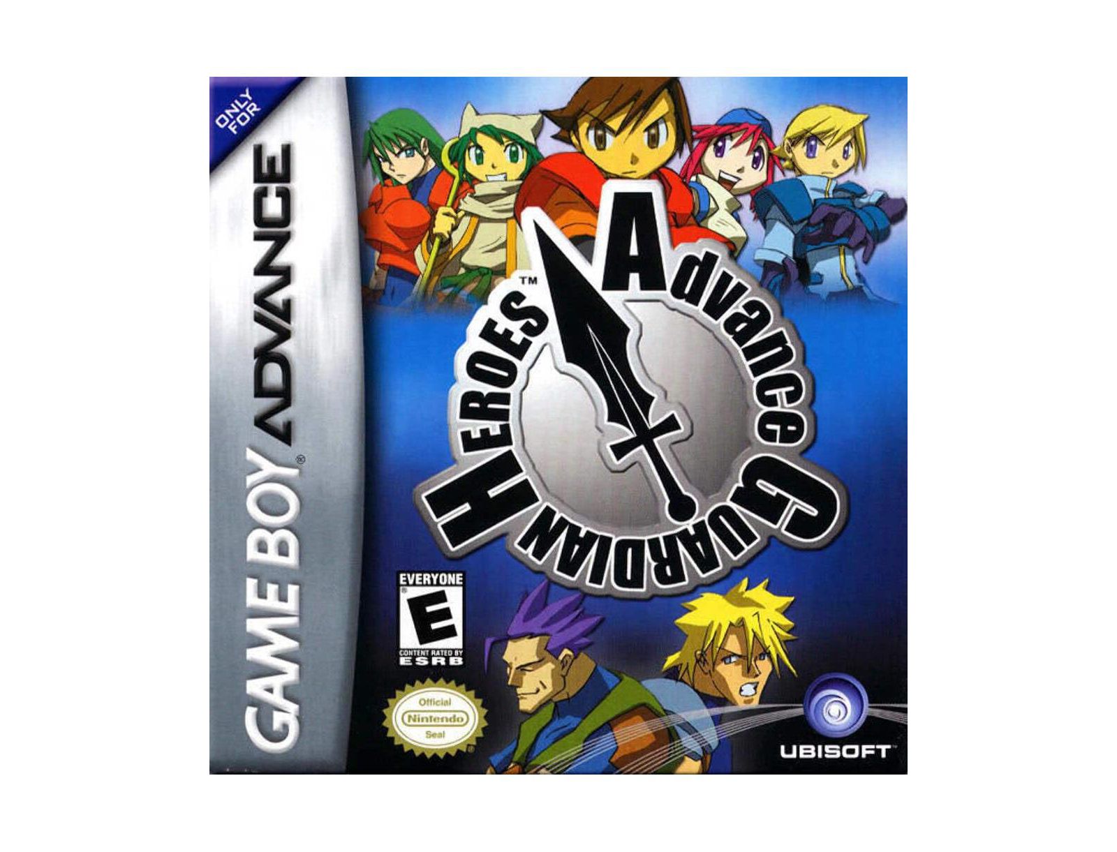 Ubisoft Advance Guardian Heroes Fighting Multiplayer Game Boy Advance