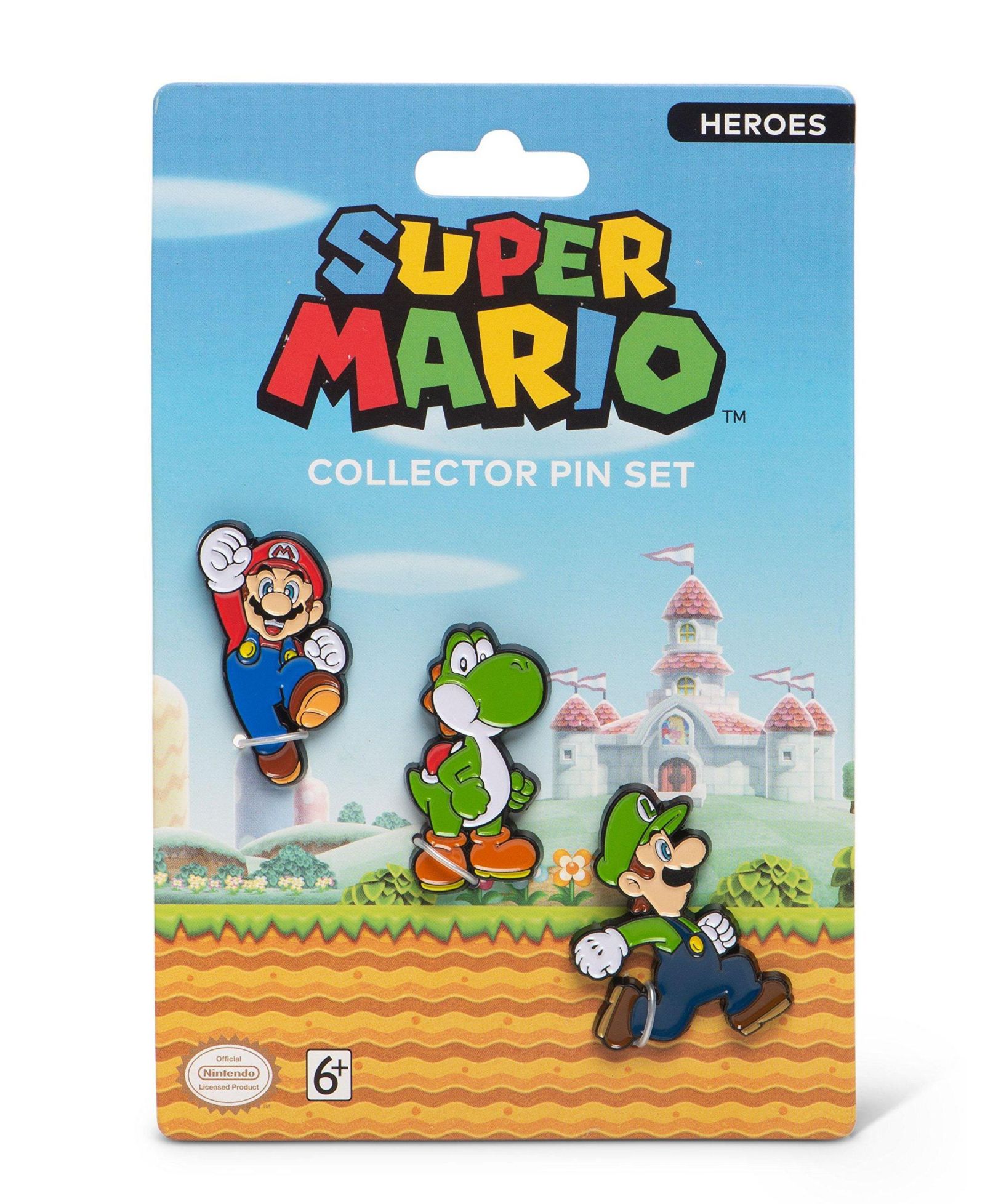 PowerA набор значков коллекционера Super Mario Heroes