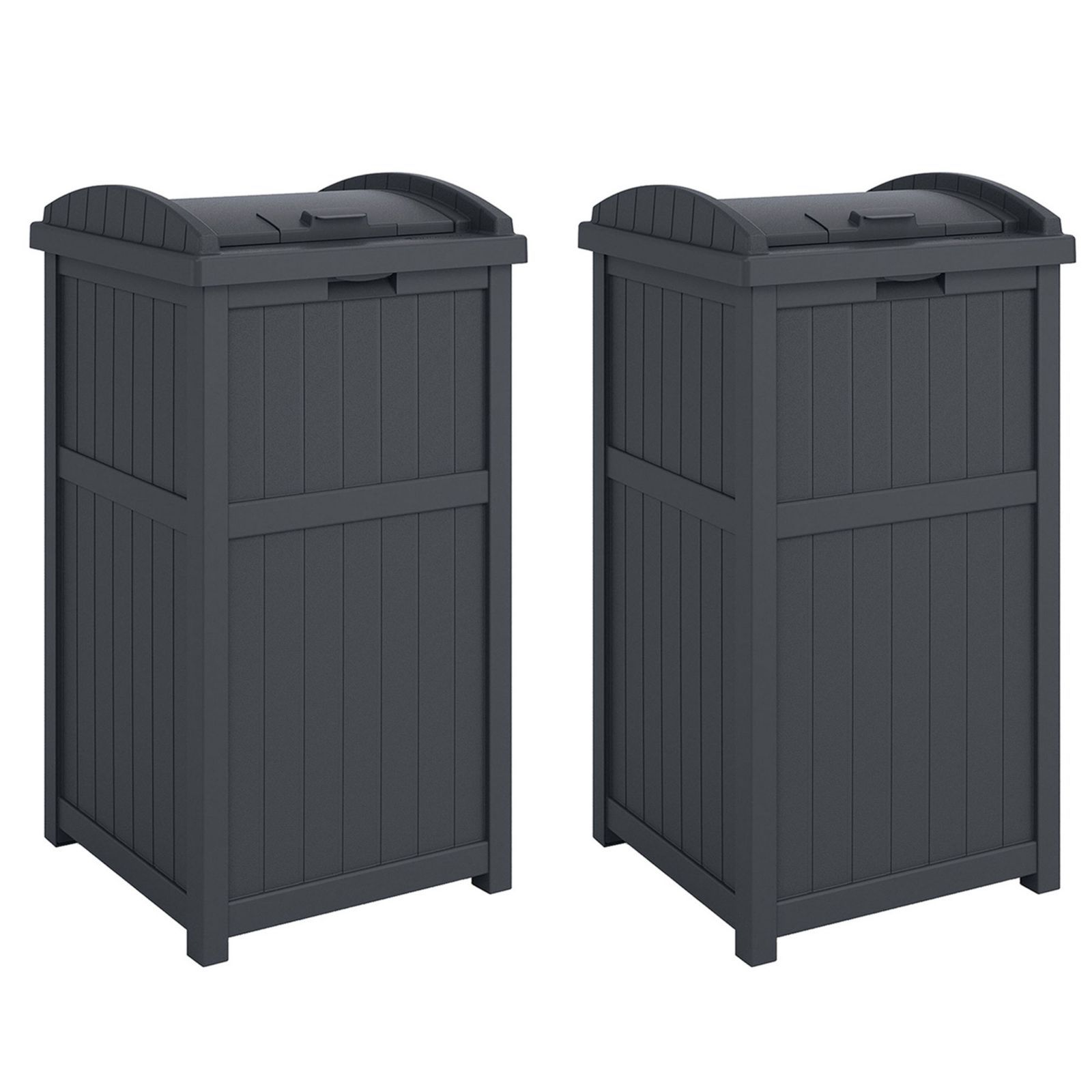 Мусорные баки Suncast 30 Gallon Hideaway Cyberspace 2-Pack