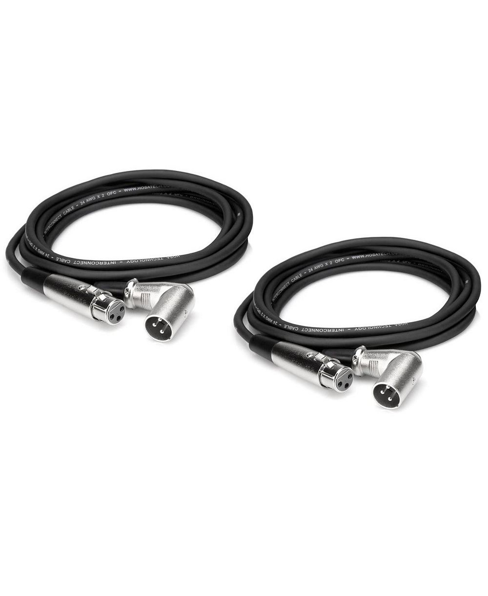 Кабель Hosa Technology 3-pin XLR, 1.5 фута, 2 шт.