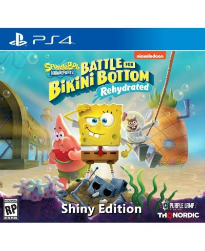 THQ Nordic Spongebob Squarepants: Battle for Bikini Bottom Rehydrated Shiny Ed. для PlayStation 4