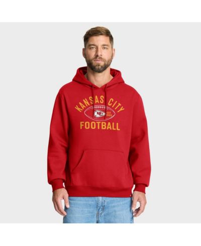 Мужское худи Fanatics Red Kansas City Chiefs Fumblerooski Legacy Pullover