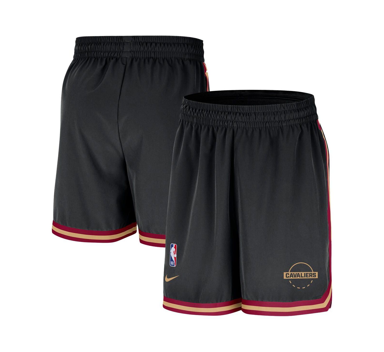 Шорты Nike Men's Black Cleveland Cavaliers Authentic Practice DNA Woven Performance