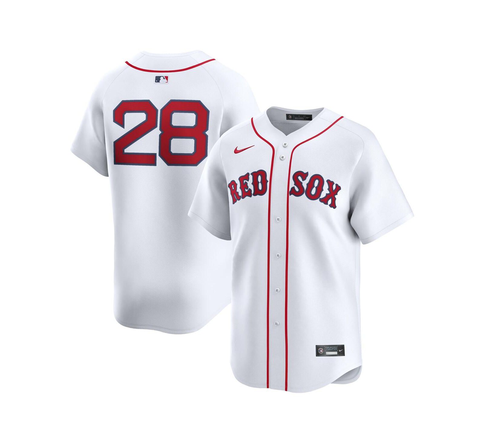 Мужская джерси Nike Kristian Campbell White Boston Red Sox Home Limited