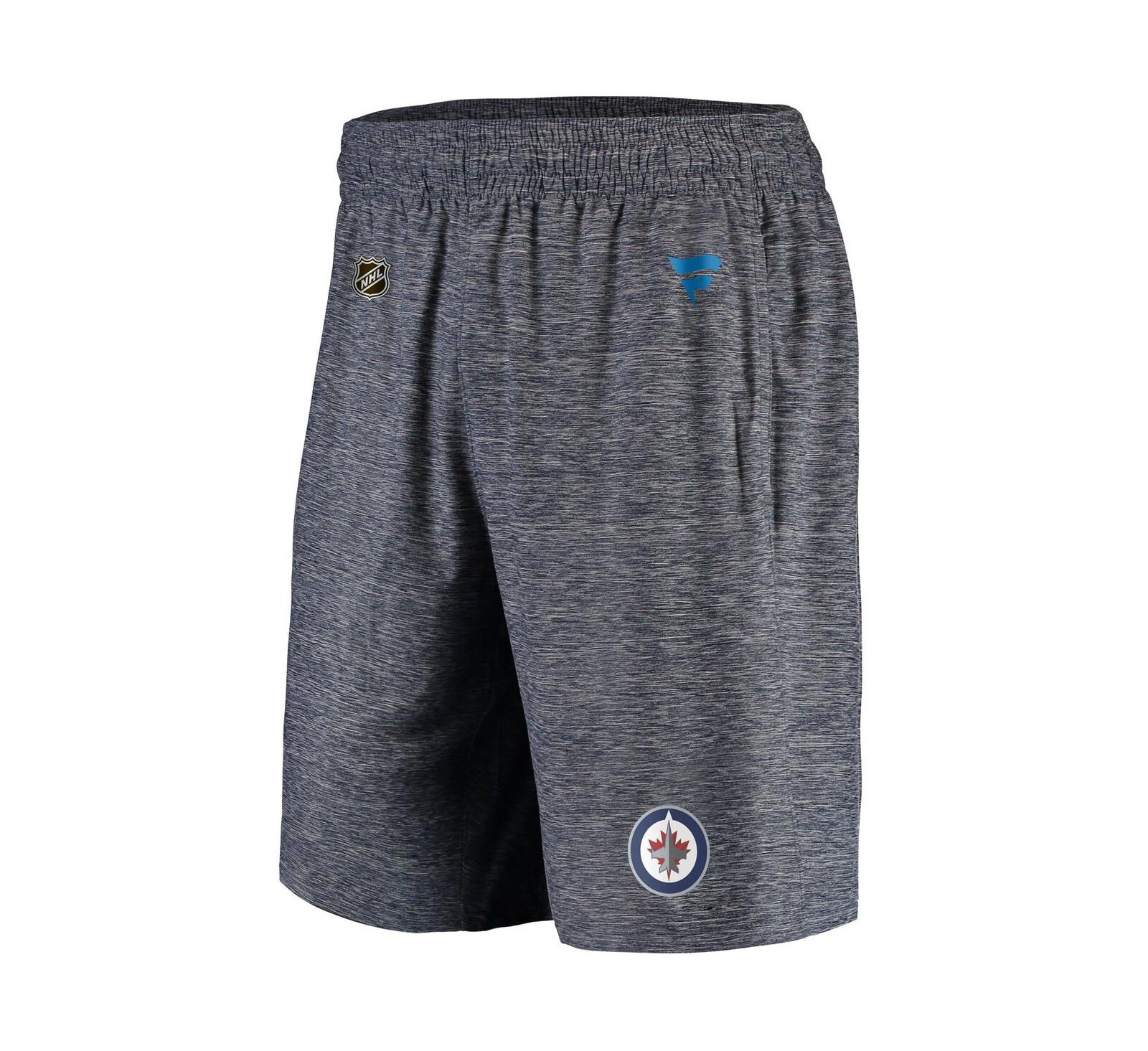 Fanatics Men's Navy Winnipeg Jets Authentic Pro Off-Ice Shorts