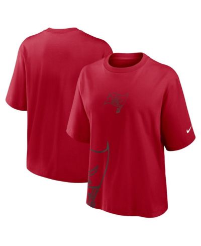 Nike женская футболка бокси, красная, Tampa Bay Buccaneers
