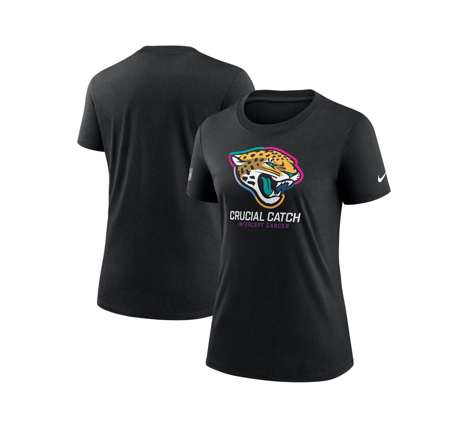 Nike Женская футболка Tri-Blend Jacksonville Jaguars 2024 NFL Crucial Catch