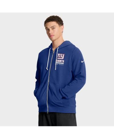 Мужская толстовка Nike New York Giants Sideline Standard Issue Utility Player Dri-FIT Full-Zip Hoodie