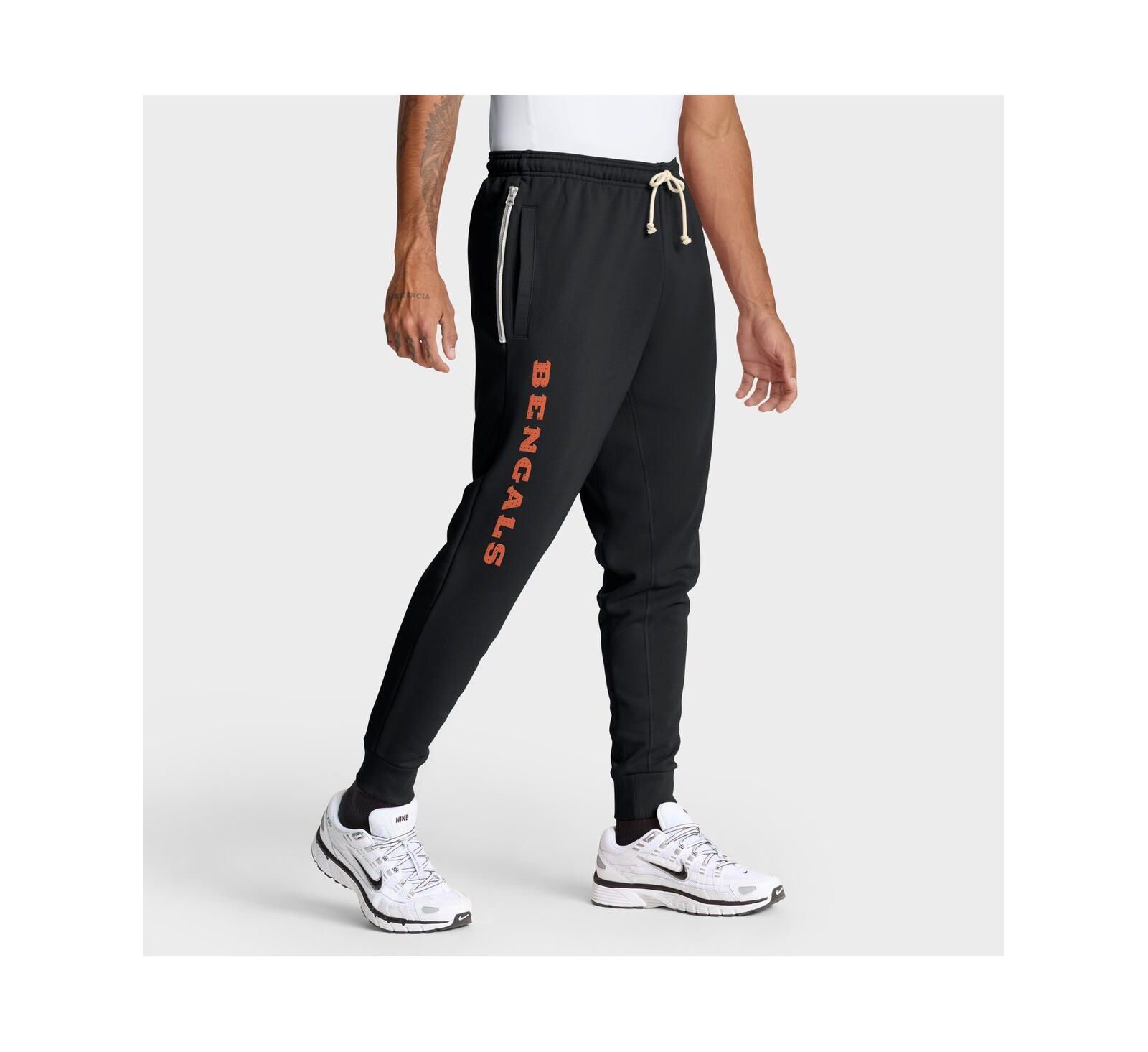 Nike Мужские черные брюки Cincinnati Bengals Sideline Standard Issue Ground Game Dri-FIT Taper